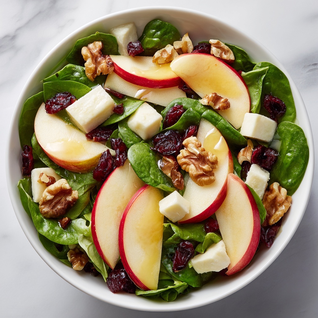 Apple Cranberry Walnut Salad Recipe - Recipe Image