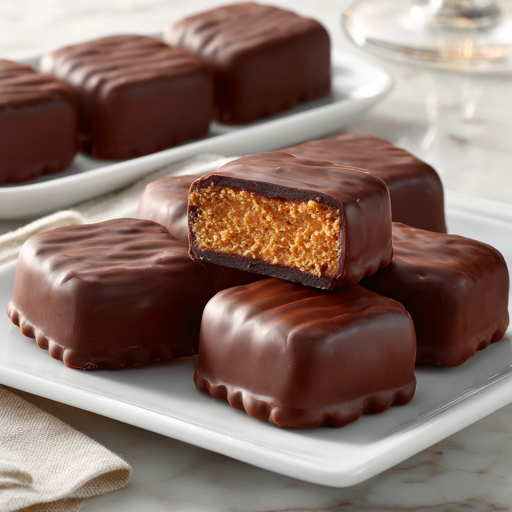 Chocolate Peanut Butter Candies Recipe - Recipe Image