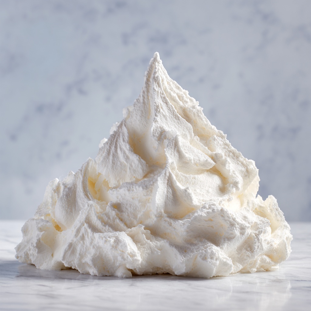 Heart-Shaped Pavlova with Fresh Berries and Whipped Cream Recipe - Recipe Image