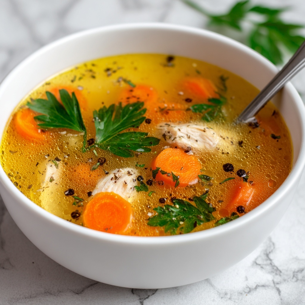 Anti-Inflammatory Turmeric Chicken Soup Recipe - Recipe Image