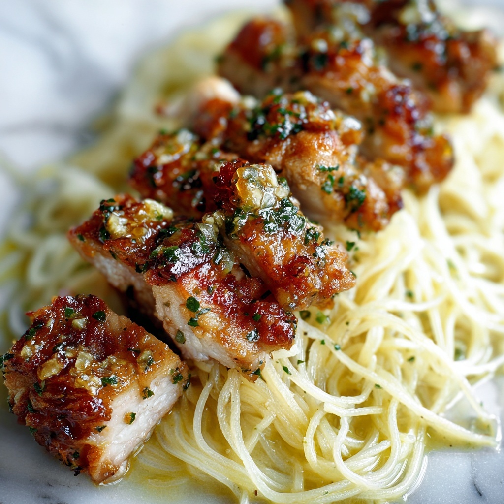 Chicken Scampi with Pasta Recipe - Recipe Image