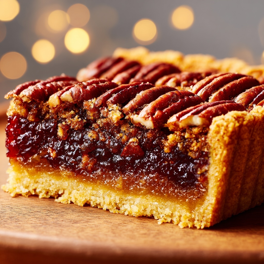 Lazy Girl Pecan Pie Bars Recipe - Recipe Image