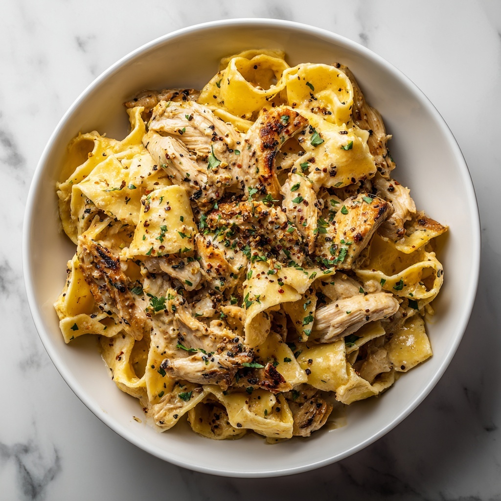 Cowboy Butter Chicken Linguine Recipe - Recipe Image