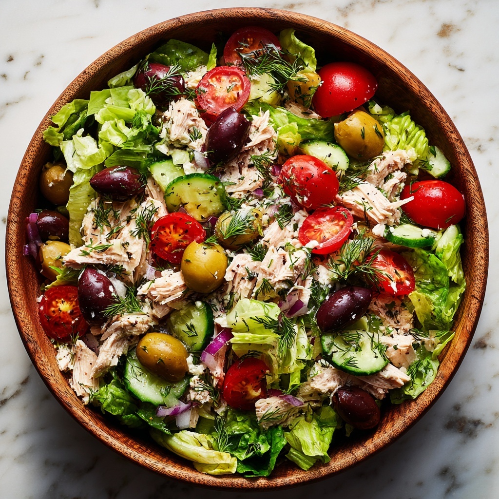Mediterranean Tuna Salad Recipe - Recipe Image