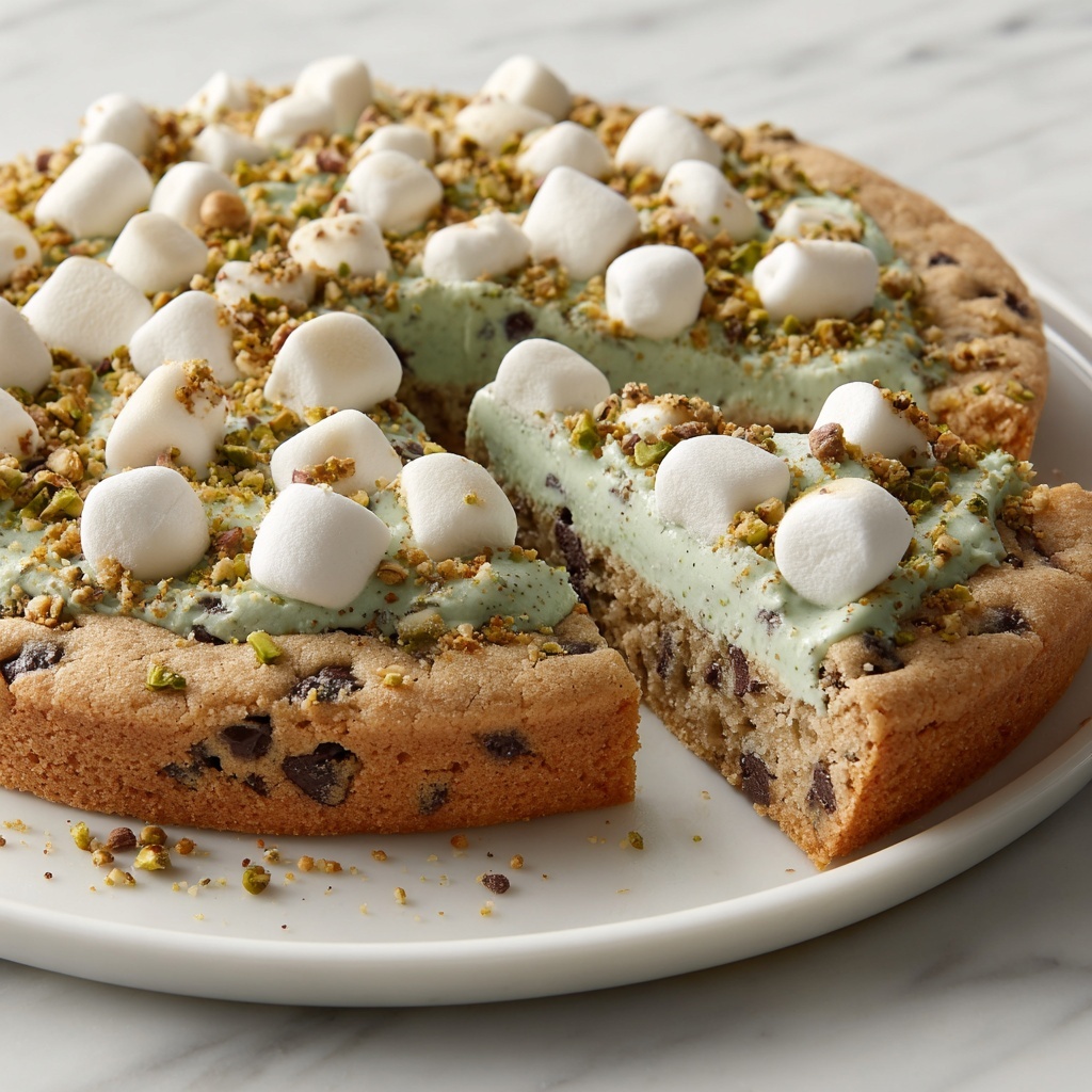 Pistachio Cream Skillet Cookie Recipe - Recipe Image