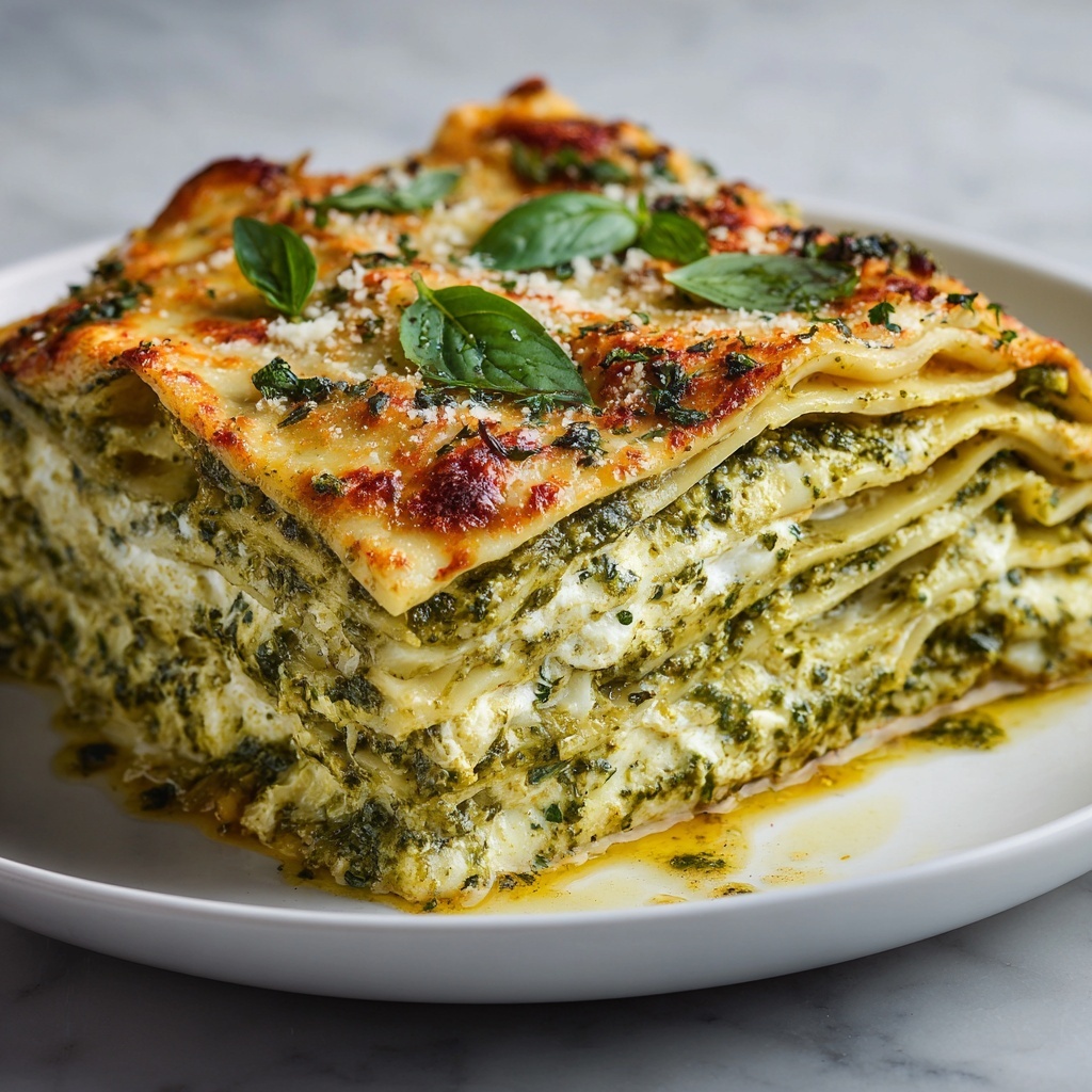 Lasagna al Pesto Recipe - Recipe Image