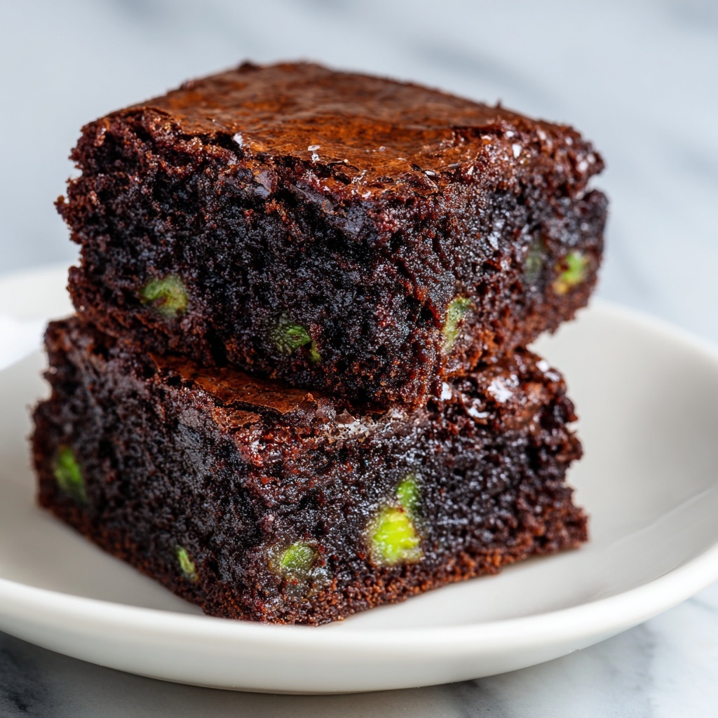 Zucchini Brownies with Chocolate Frosting Recipe - Recipe Image