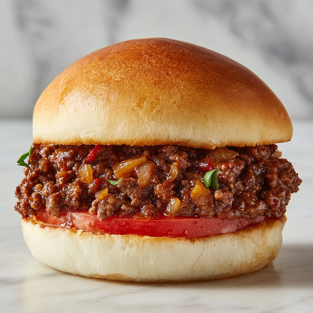 Steakhouse Burger Sloppy Joes Recipe - Recipe Image