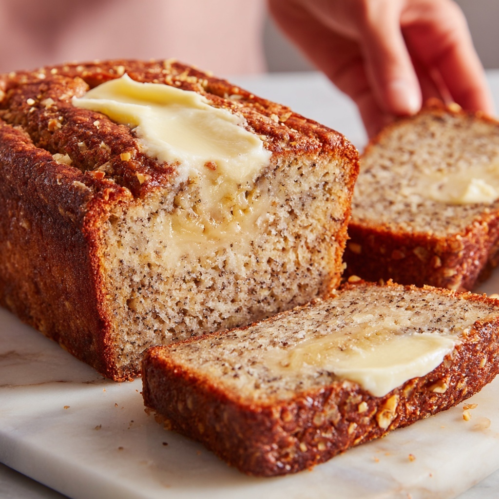 Cream Cheese Banana Bread Recipe - Recipe Image
