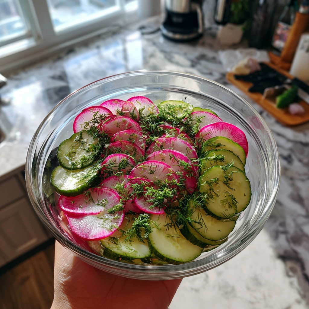 Radish and Cucumber Salad Recipe - Recipe Image