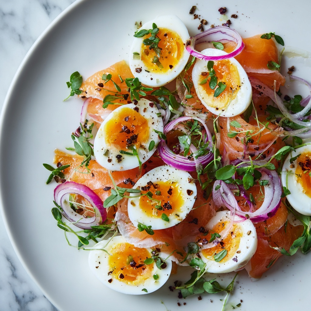 Lox and Eggs with Onions Recipe - Recipe Image