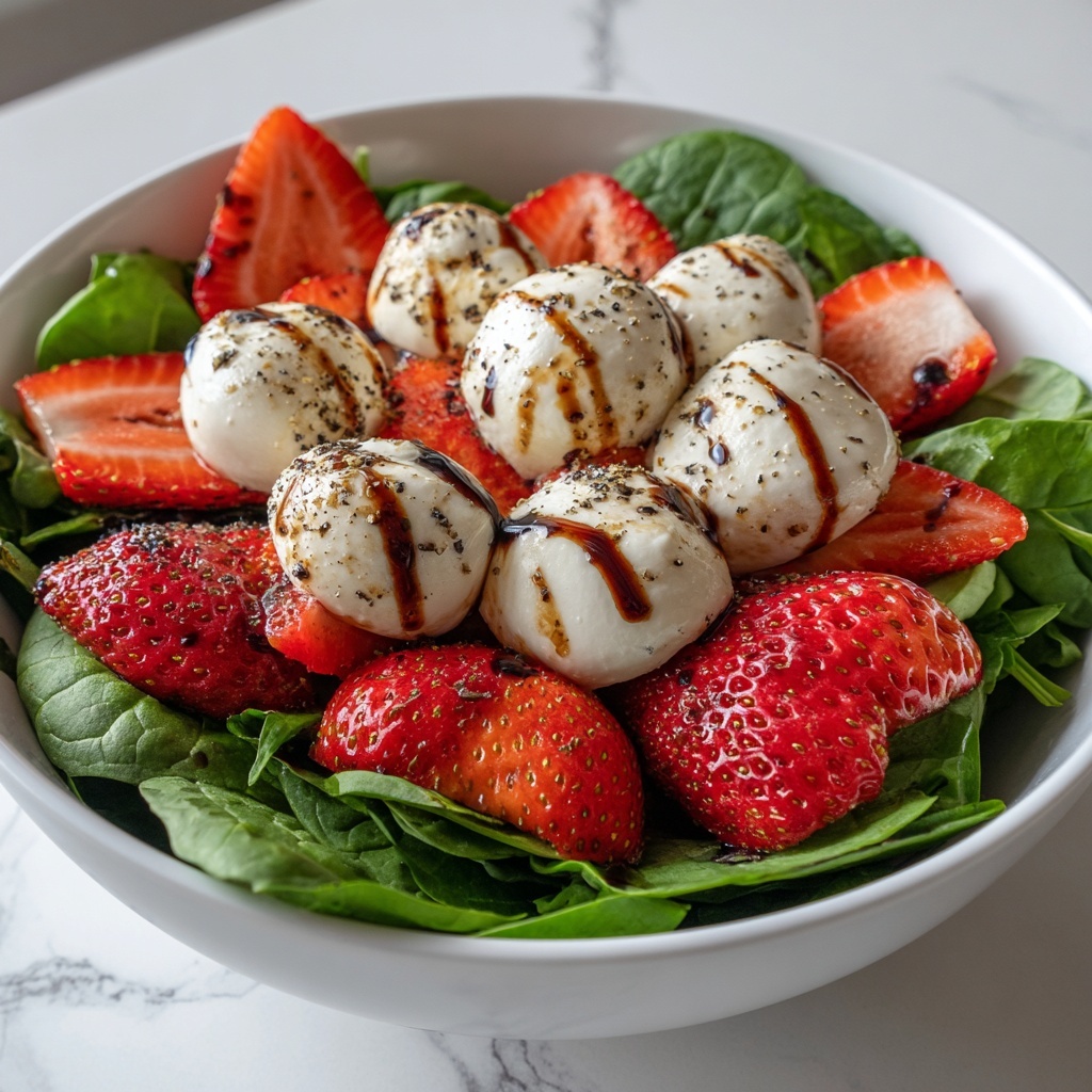Strawberry Caprese Salad Recipe - Recipe Image