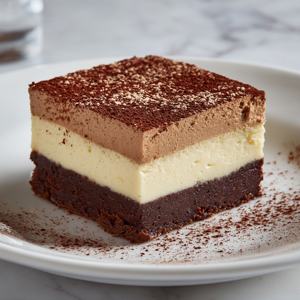 Tiramisu Brownies Recipe - Recipe Image