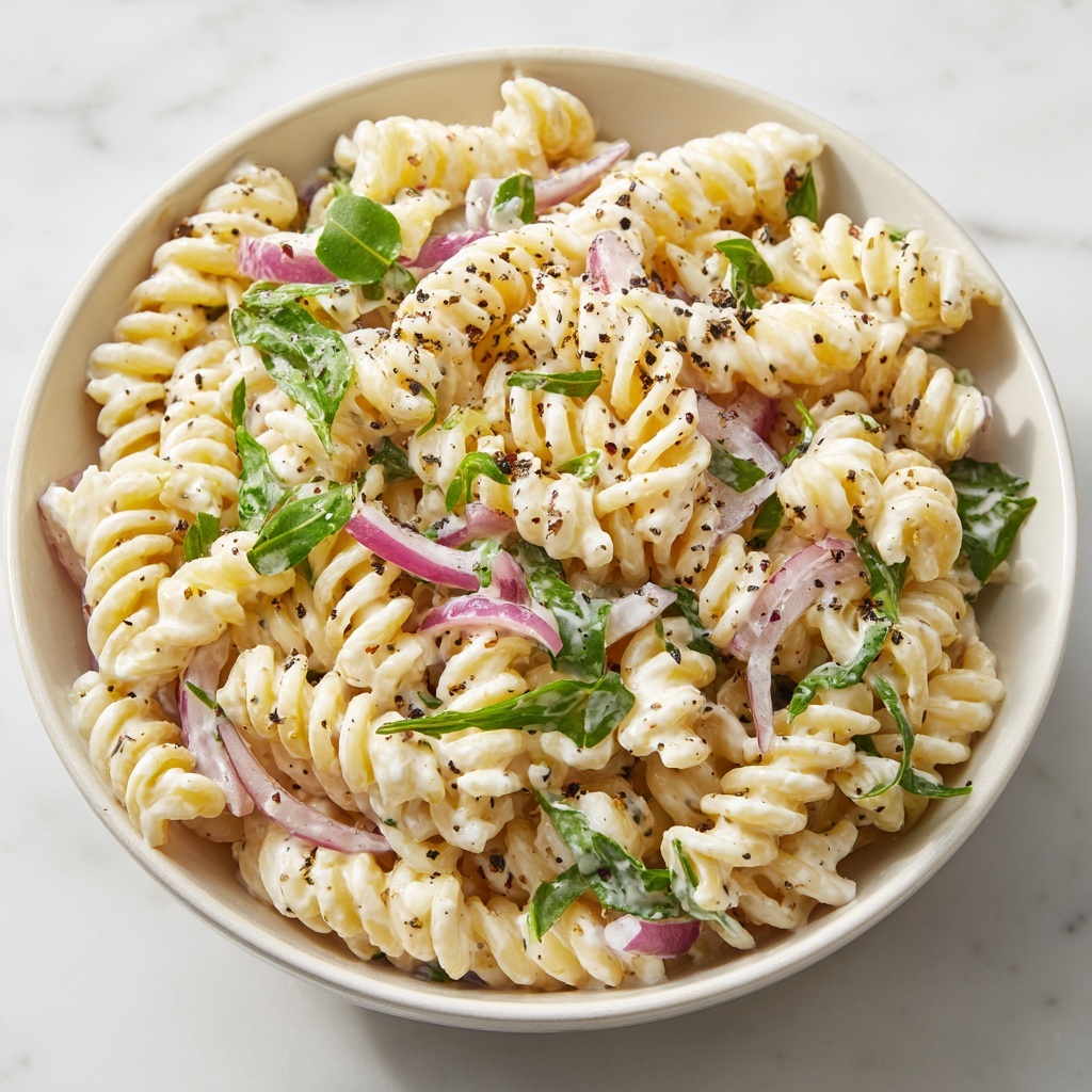 Sweet Amish Macaroni Salad Recipe - Recipe Image