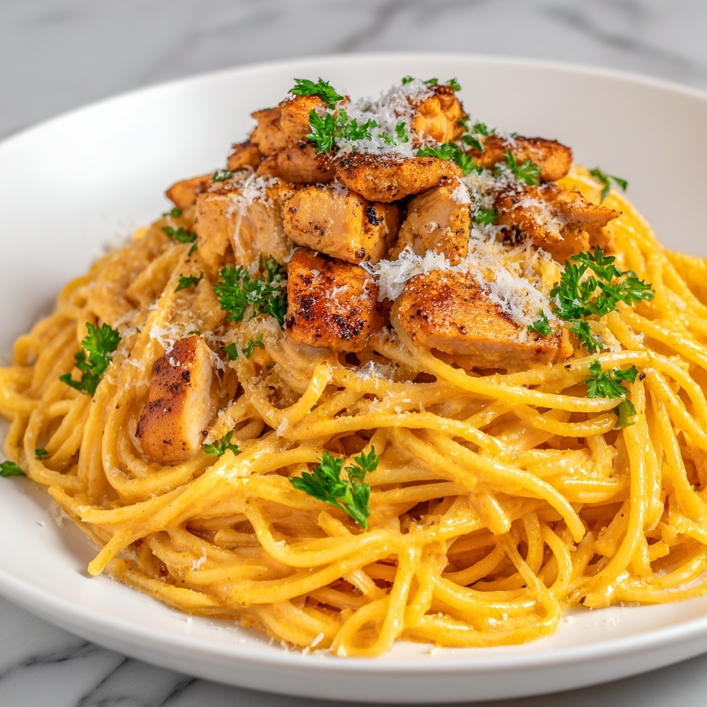 Spicy Chicken Lazone Pasta Recipe - Recipe Image