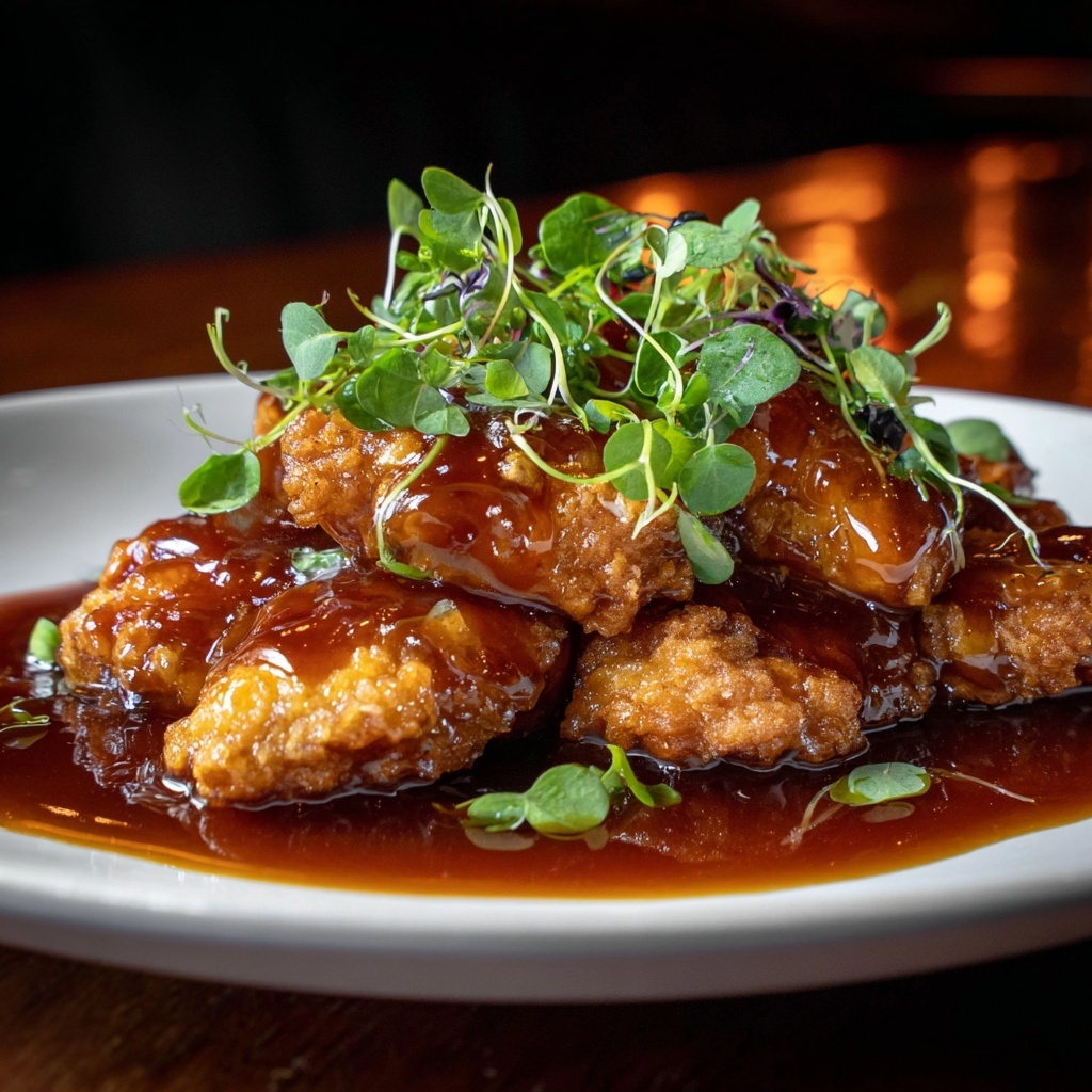 Honey Butter Fried Chicken Recipe - Recipe Image