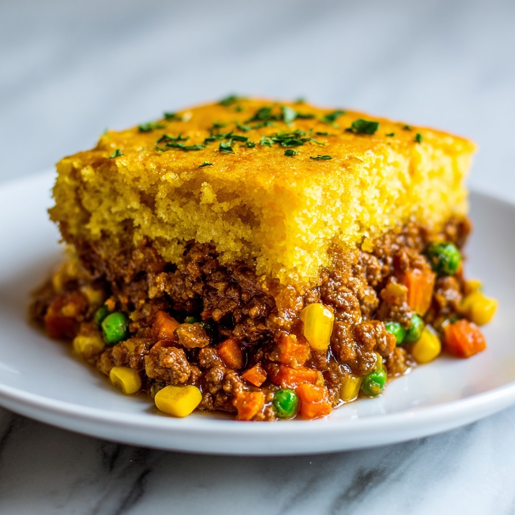 Sloppy Joe Cornbread Casserole Recipe - Recipe Image