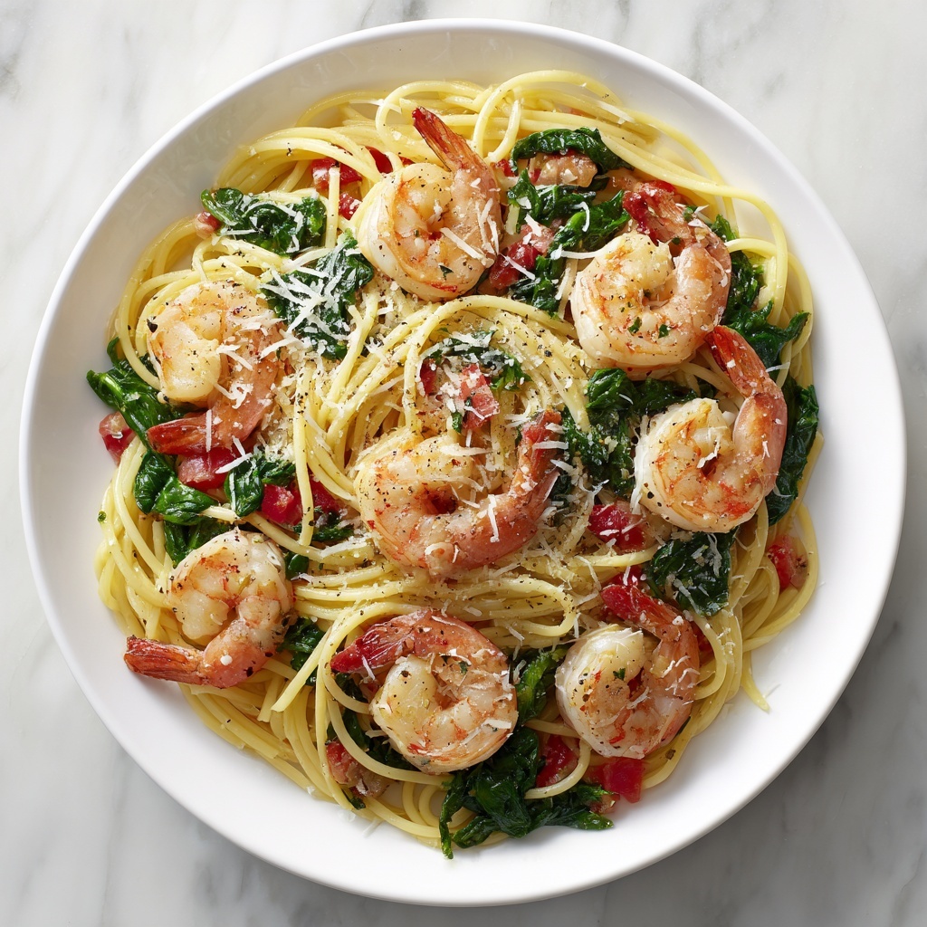 Lightened Creamy Cajun Shrimp Pasta Recipe - Recipe Image