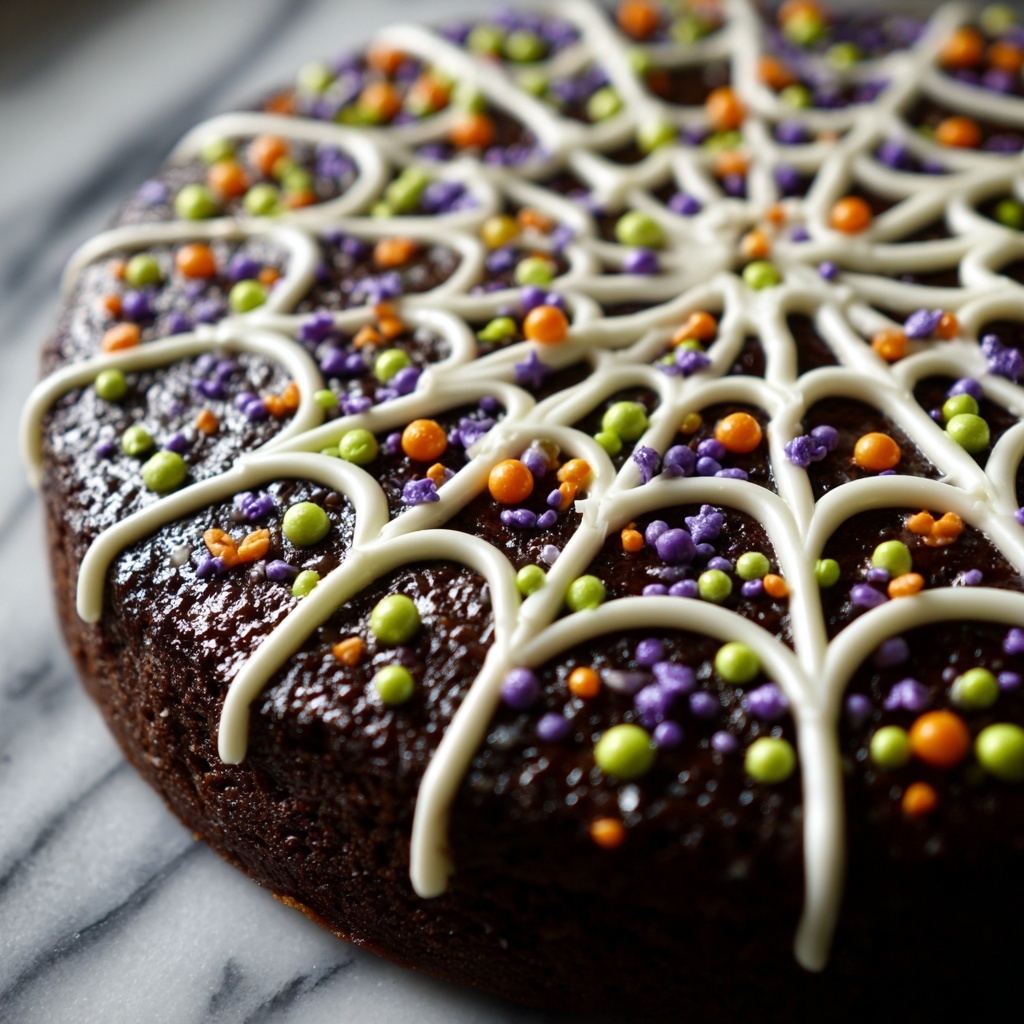 Spider Web Pretzels for a Spooky Treat Recipe - Recipe Image
