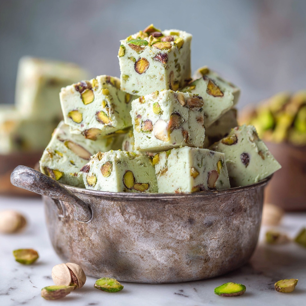 Pistachio Fudge Recipe - Recipe Image