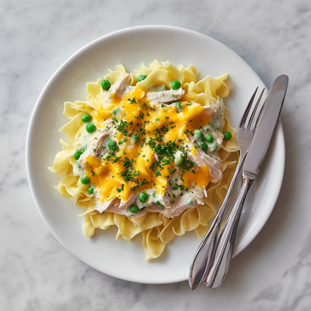 Homemade Chicken Noodle Casserole Recipe - Recipe Image