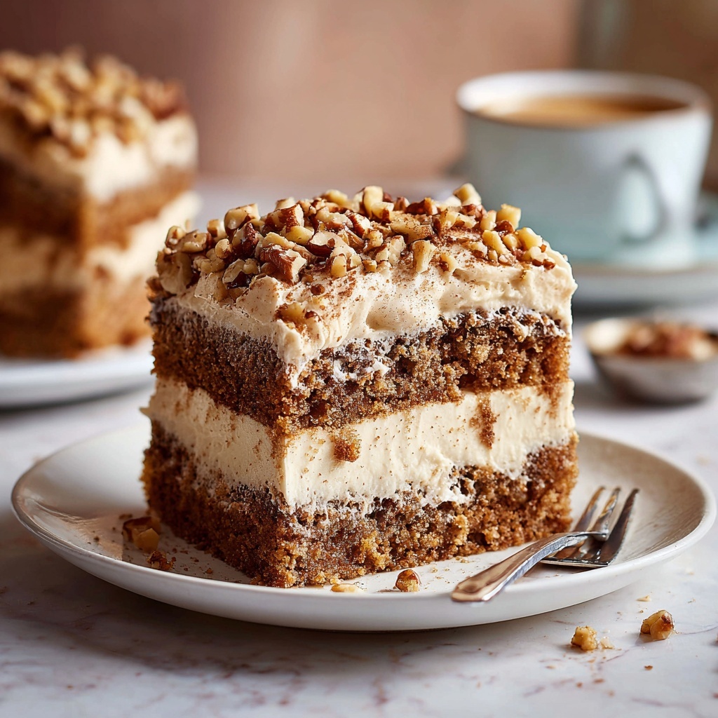 Date Coffee Cake with Walnuts & Espresso Recipe - Recipe Image
