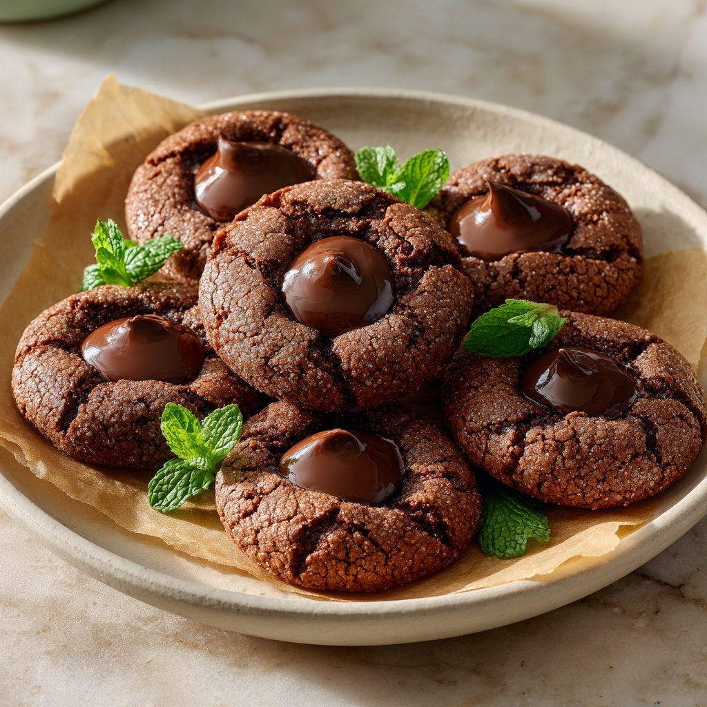 Meltaway Brownie Cookies Recipe - Recipe Image
