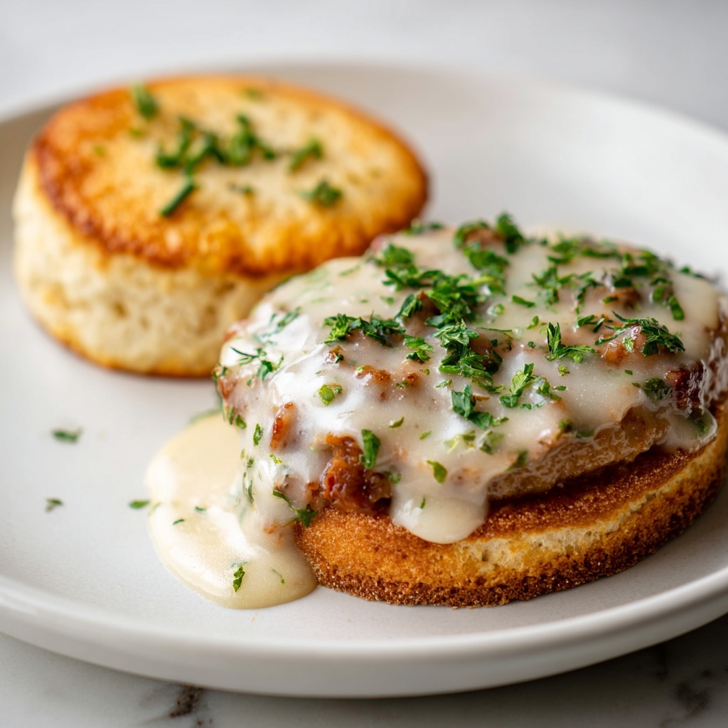 Biscuits and Sausage Gravy Recipe - Recipe Image