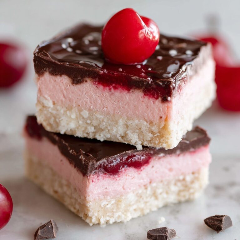 Homemade Cherry Mash Bars Recipe