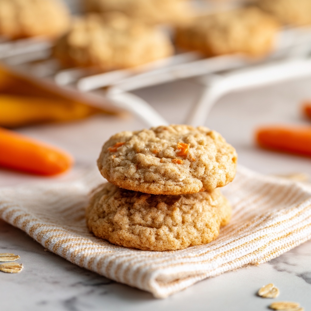 Healthy Carrot Cake Oatmeal Cookies Recipe - Recipe Image