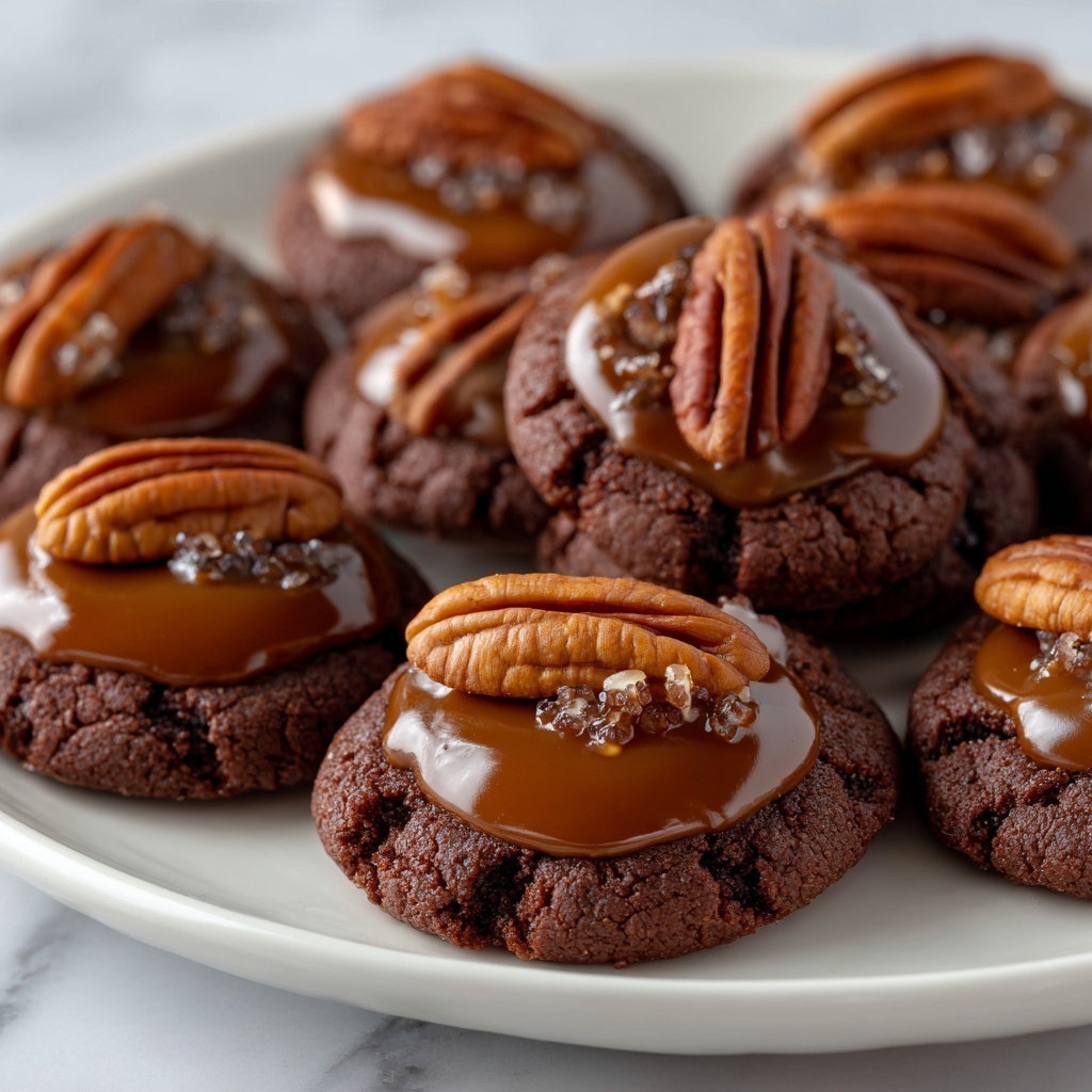 Turtle Candy with Pecans and Caramel Recipe - Recipe Image