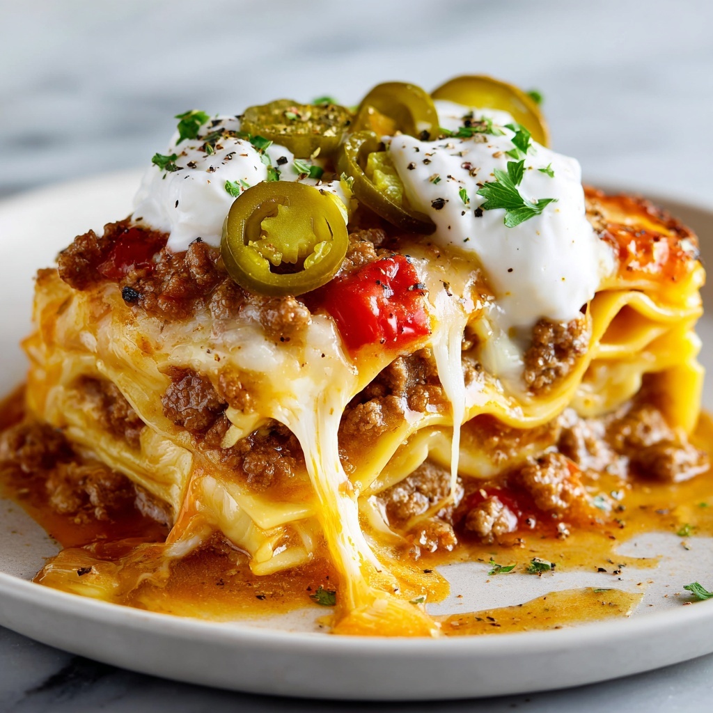Taco Lasagna Recipe - Recipe Image