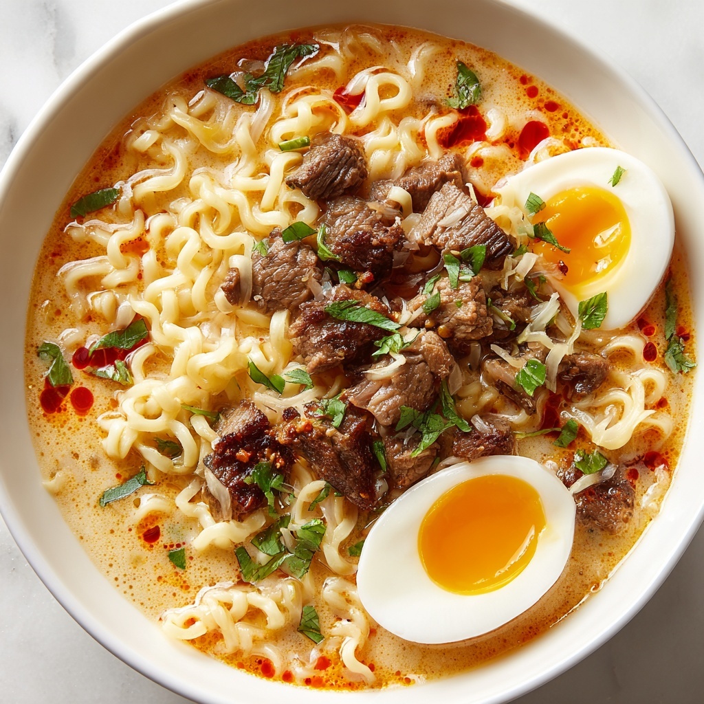 Spicy Coconut Curry Ramen Recipe - Recipe Image