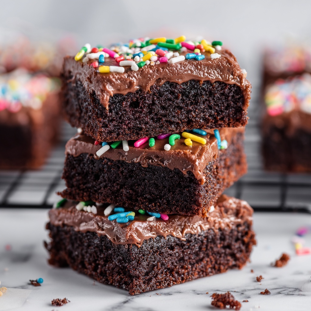 Fudgy Cosmic Brownie Cookies Recipe - Recipe Image