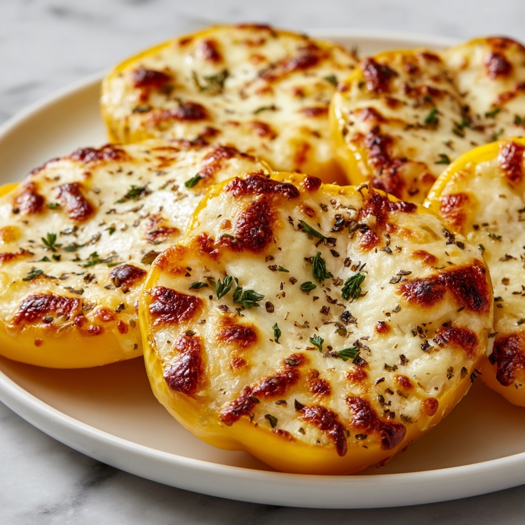 Baked Parmesan Yellow Squash Rounds Recipe - Recipe Image