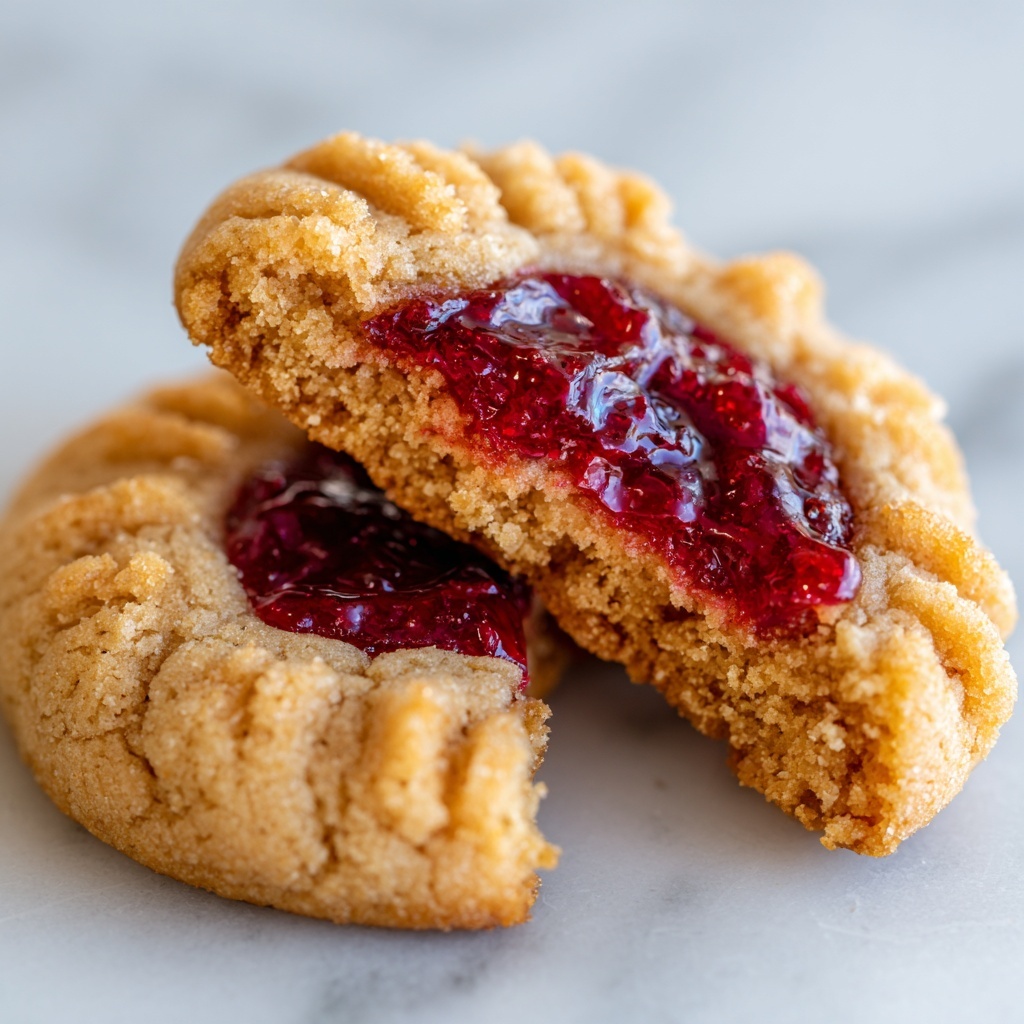 Peanut Butter and Jelly Cookies Recipe - Recipe Image