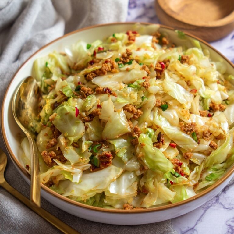 Ground Beef and Cabbage Skillet Recipe