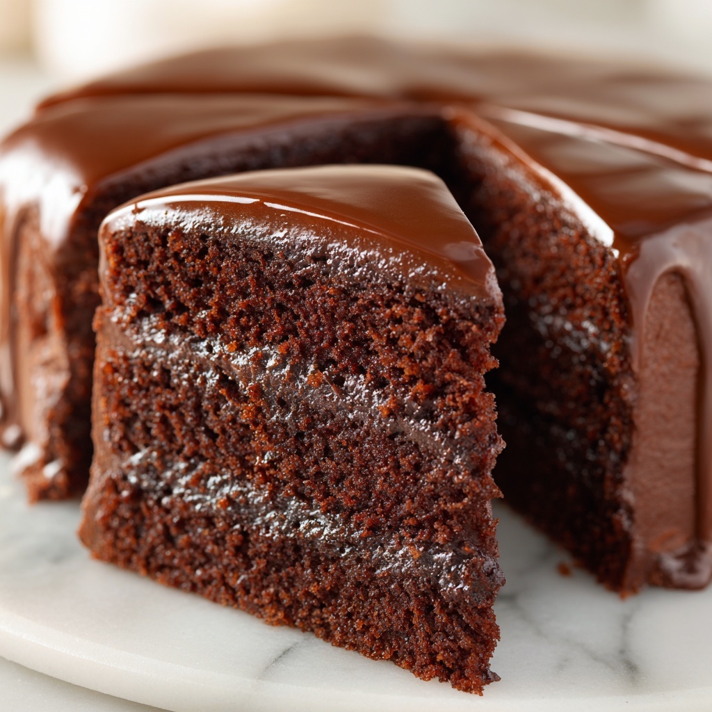 Chocolate Sour Cream Pound Cake Recipe - Recipe Image