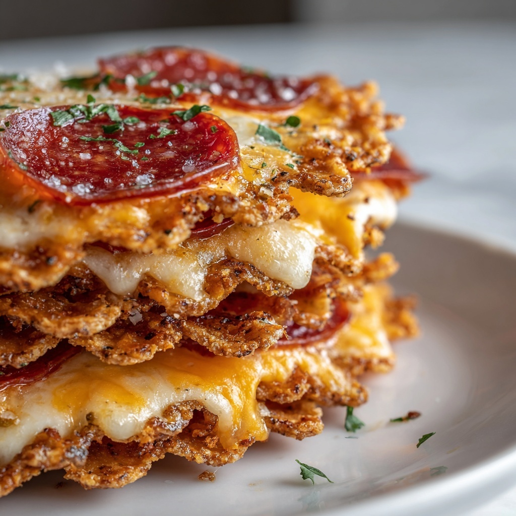 Two-Ingredient Pizza Chips Recipe - Recipe Image