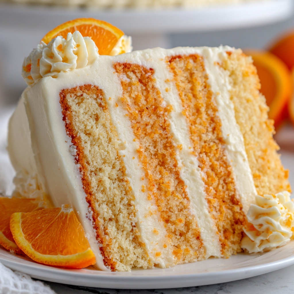 Orange Creamsicle Cake Recipe - Recipe Image