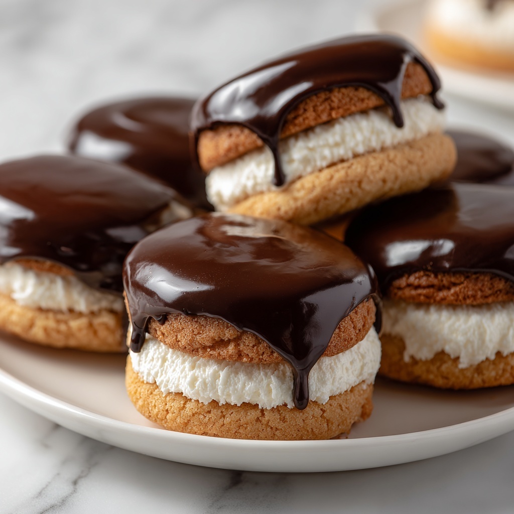 Boston Cream Pie Cookie Bites Recipe - Recipe Image