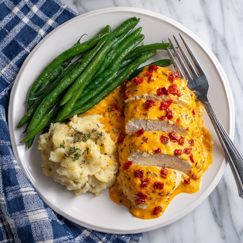 Melt in Your Mouth Pimento Cheese Chicken Recipe - Recipe Image