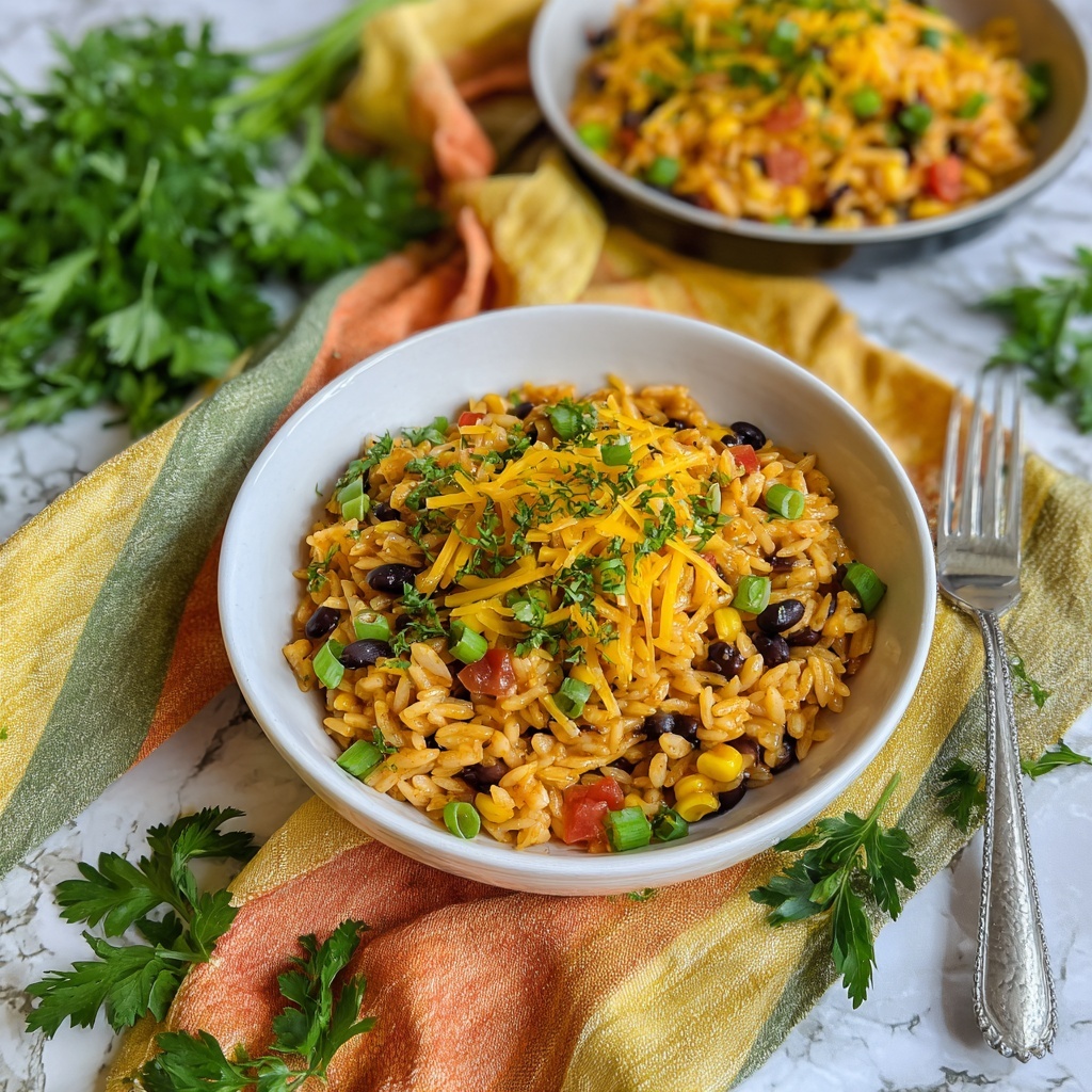 Chicken Enchilada Orzo Recipe - Recipe Image