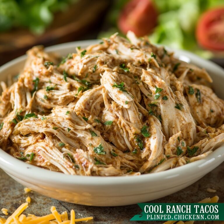 Cool Ranch Chicken Tacos Recipe