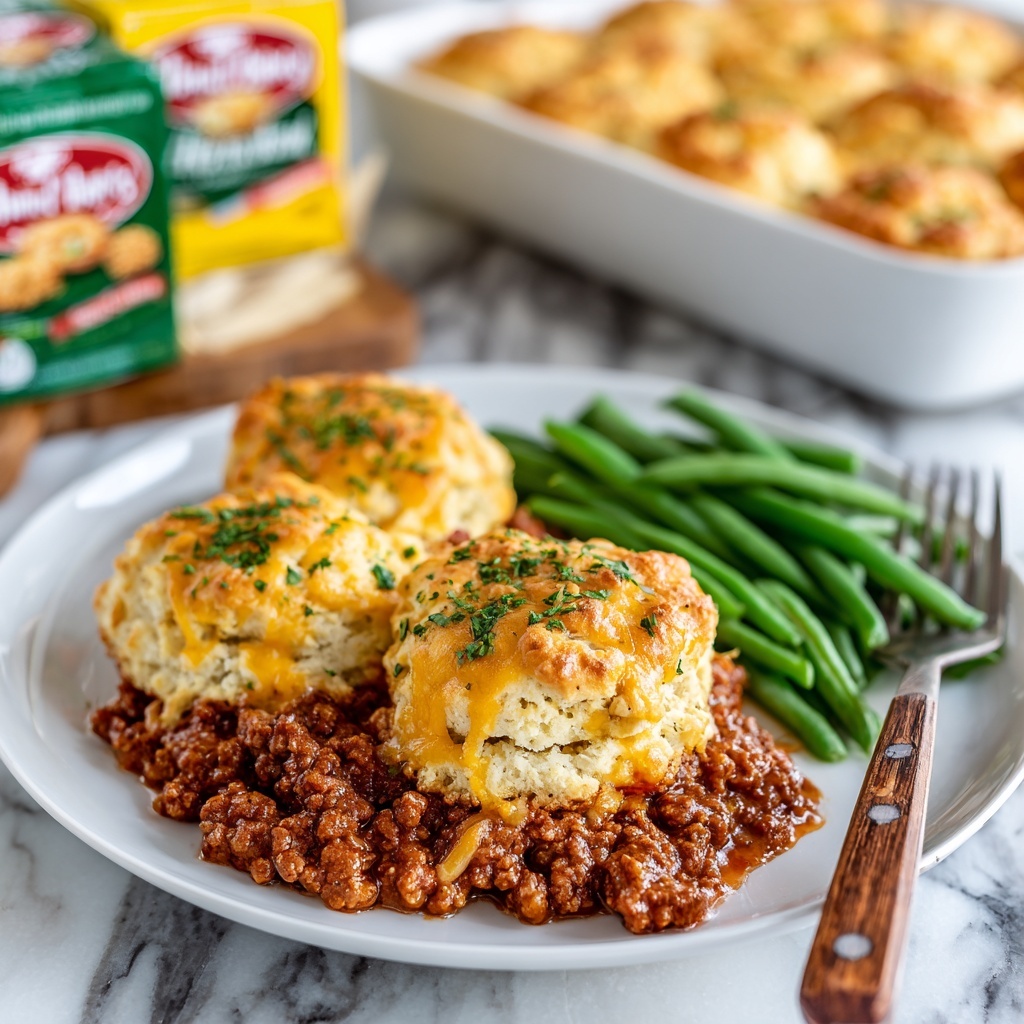 Cheddar Bay Sloppy Joe Casserole Recipe - Recipe Image