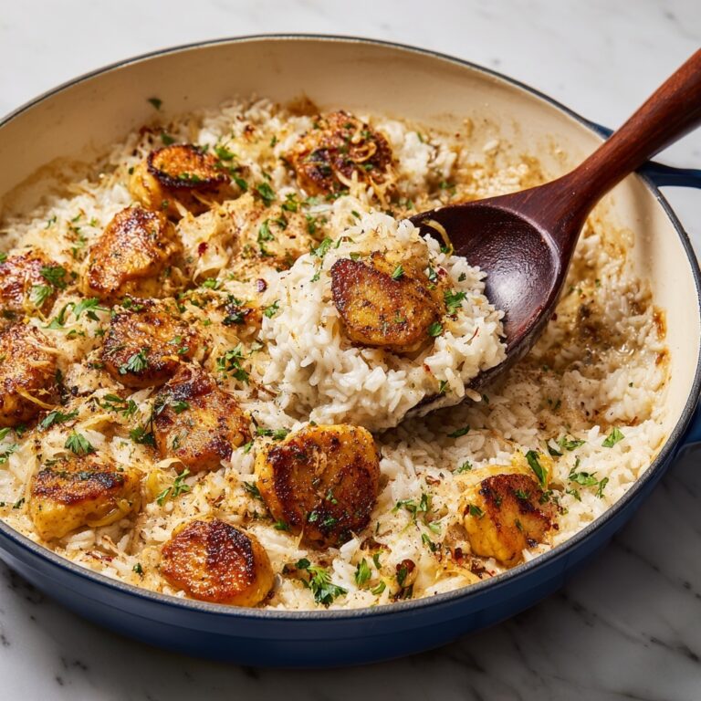 One-Pot Creamy Chicken and Rice Recipe