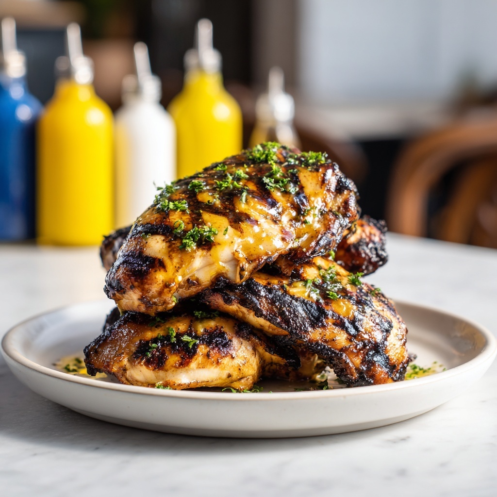 Maple Mustard Grilled Chicken Recipe - Recipe Image