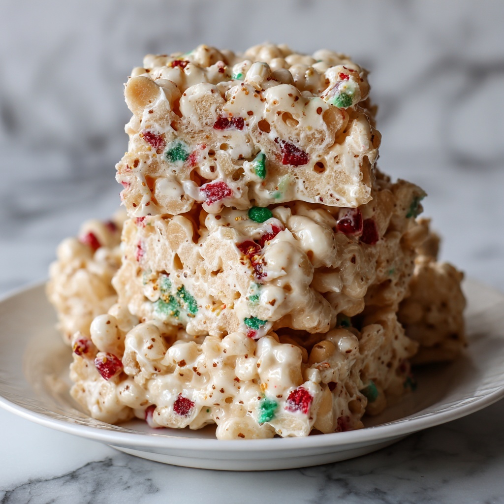 White Chocolate Peanut Butter Krispies Recipe - Recipe Image
