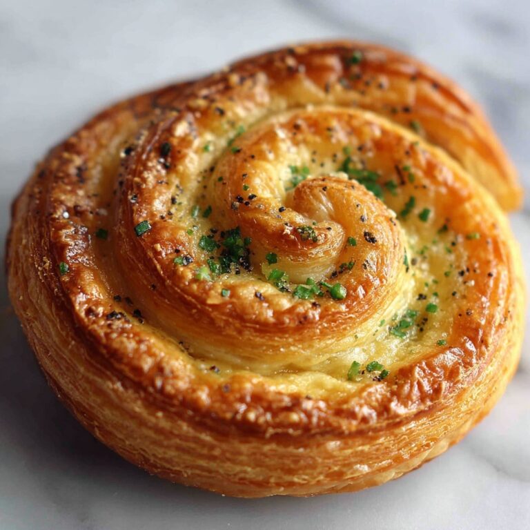 Cheesy Garlic Cruffins Recipe