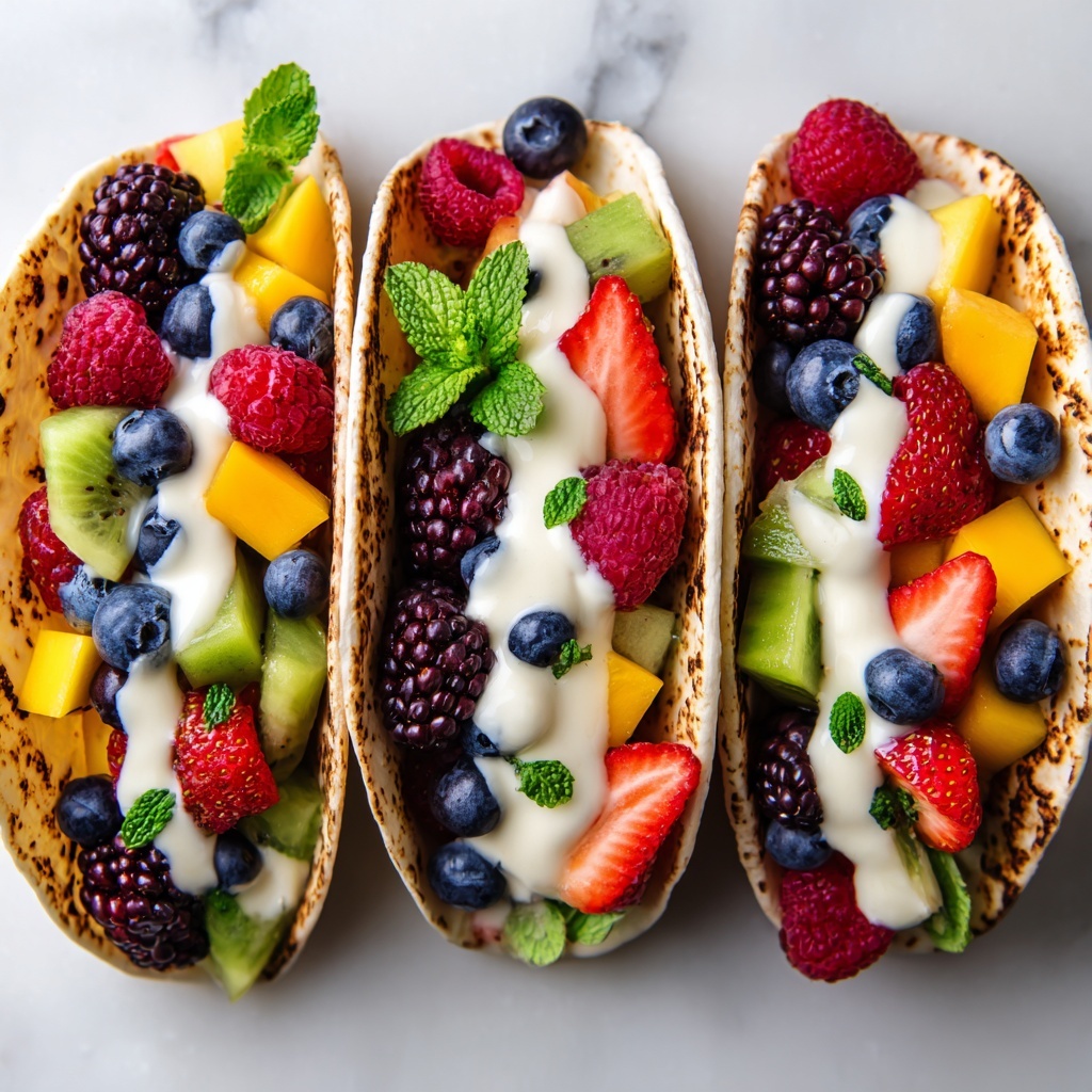 Fruit Tacos Recipe - Recipe Image
